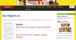 Desktop Screenshot of buypoppers.us