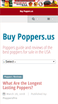 Mobile Screenshot of buypoppers.us